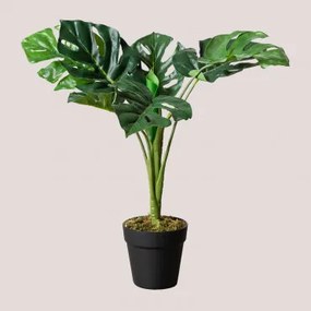 Sztuczna Roślina Dekoracyjna ↑70 Cm Monstera ↑70 Cm - Sklum