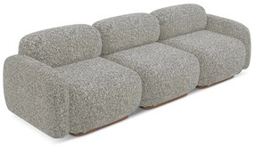 Szara sofa modułowa 270 cm Ailani – Makamii