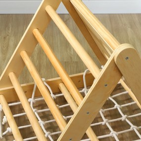 AIYAPLAY 7w1 trójkąt wspinaczkowy Montessori z zjeżdżalnią — wielobarwny