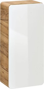 Szafka łazienkowa boczna Aruba 830 FSC dąb craft złoty/biały połsyk