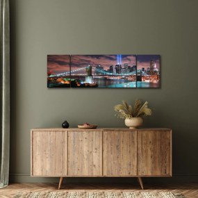 Obraz - Nowy Jork, Manhattan (170x50 cm)