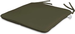 Zestaw 2 siedzisk 28 x 28 cm w kolorze szaro-brązowym