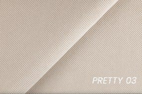 Narożnik Nardo L z funkcją spania prawostronny - beżowy plusz Pretty 03