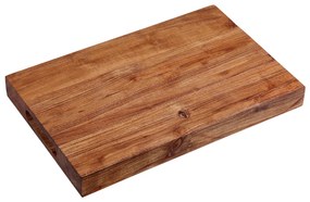 Gruba deska do krojenia z drewna akacji, 40 x 25 cm