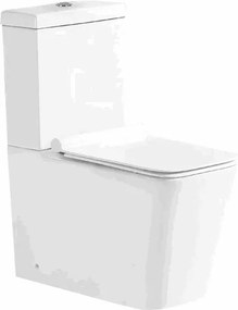 Mexen Cube kompakt wc z deską wolnoopadającą, biały - 31014000