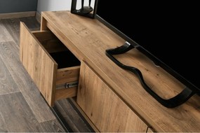 Szafka pod telewizor Tilsim Black and Pine