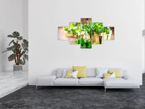 Obraz świeżej mięty (125x70 cm)