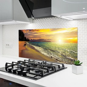 Panel nad blat kuchenny Słoneczny Dzień Nad Morzem