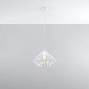 Lampa wisząca UMBERTO biała SOLLUX  LIGHTING