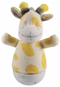 LED RGB lampka nocna dla dzieci z melodią 3xAAA/5V żyrafa