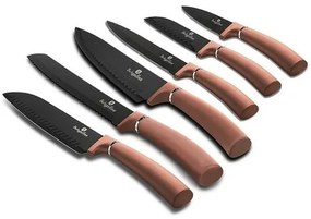Berlinger Haus 6częściowy komplet noży Rosegold Metallic Line