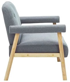 Tapicerowana sofa 2-osobowa Uxis 2G - jasny szary
