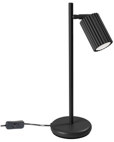 Czarna lampa stołowa (wysokość 43 cm) Gleam – Nice Lamps