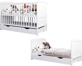 Łóżeczko Leo 120/60 z szufladą