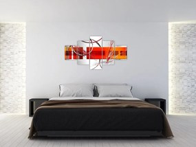 Abstrakcyjny obraz (125x70 cm)