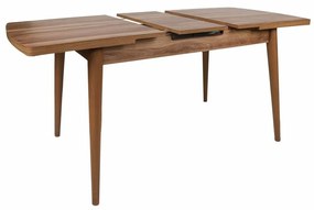 Rozkładany stół jadalniany Inci Walnut