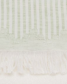 Ręcznik Trevor 50x100cm white green