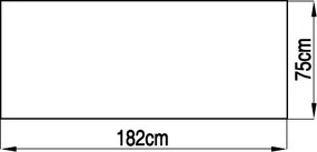 WC-A Drewutnia metalowa 182 x 75 x 160 cm