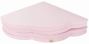 Jasnoróżowa mata do zabawy dla dzieci 160x160 cm – Meowbaby