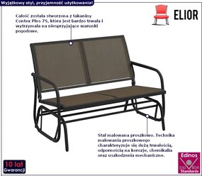 Brązowa Huśtawka Ogrodowa E1-M18