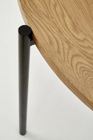 Okrągły stół do jadalni na stalowych nogach Morgan