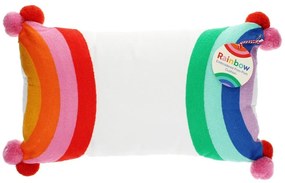 Poduszka dziecięca z mieszanki bawełny 50x33 cm Rainbow – Rex London