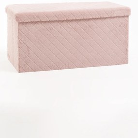 Pufa do przechowywania Dico 76 cm aksamitna