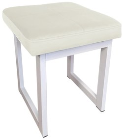 TABORET SOLID 45cm STOŁEK LOFT podstawa biała MG50