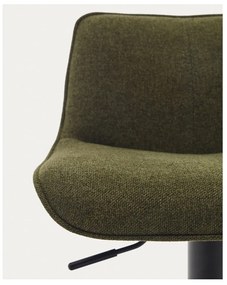 Ciemnozielone hokery zestaw 2 szt. 103 cm Zenda – Kave Home