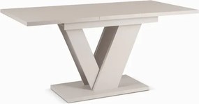 Stół Prostokątny Rozkładany CLARK 120-160 cm Kaszmir Japandi