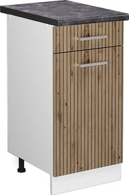 Szafka dolna do kuchni dąb rzemieślniczy 40x60x81.6 r-line