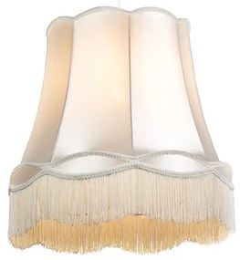 Wisząca lampa retro kremowa 45 cm - Granny