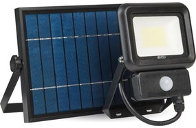 LED Zewnętrzny reflektor solarny z czujnikiem LED/20W/3,7V 6500K IP65