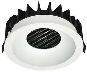 LED Oprawa wpuszczana LED/18W/230V 3000/4000/6400K śr. 10,6 cm biały