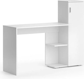 Biurko komputerowe  biały 141.2x45.2x113.2 ritz