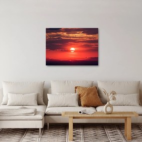 Obraz kolorowego słońca (70x50 cm)