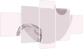 Obraz - Fioletowy minimalizm N⁰2 (125x70 cm)