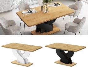 Rozkładany stół do jadalni Bellissima Hubertus dąb / mat