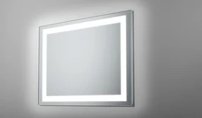 Lustro łazienkowe ALBA 60x60 z oświetleniem LED EXCLUSIVE RUKE