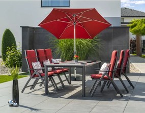 Doppler EXPERT 280 cm - parasol z automatycznym nachylaniem korbką - Towar z drobną wadą (S270)