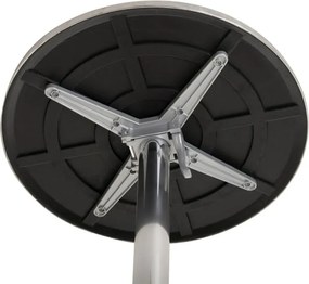 Zestaw ogrodowy stolik bistro i 2 krzeseła, szary