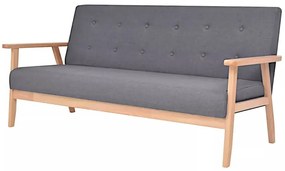 Ciemnoszara sofa do salonu - Sybis