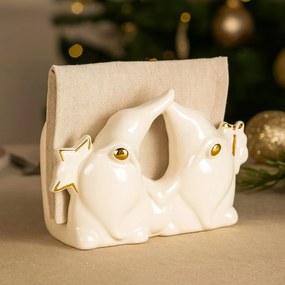 Serwetnik ceramiczny ze skrzatami MADDY