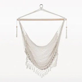 Wiszący Fotel Ogrodowy Thana Distressed White - Sklum