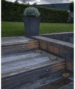 Zestaw 2 ogrodowych lamp solarnych LED Star Trading Lawnlight, ø 11 cm