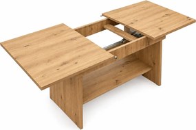 Rozkładany ławostół z regulacją wysokości dąb artisan G9-M20