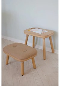 Jasnobrązowo-naturalny stołek Paff Low – UMAGE