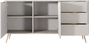 Komoda LANTANA 163 cm do Salonu Sypialni Odcienie beżu