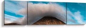 Obraz - Chmura nad szczytem (170x50 cm)