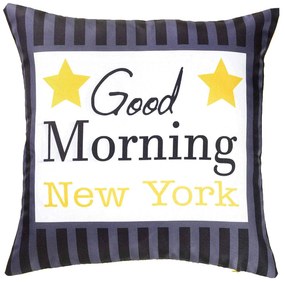 Poszewka na poduszkę z nadrukiem MORNING, 40 x 40 cm